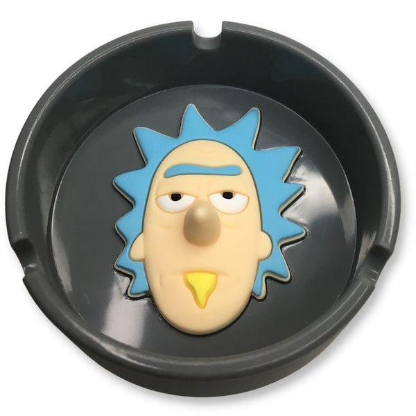 Silicone ashtray rick and morty 