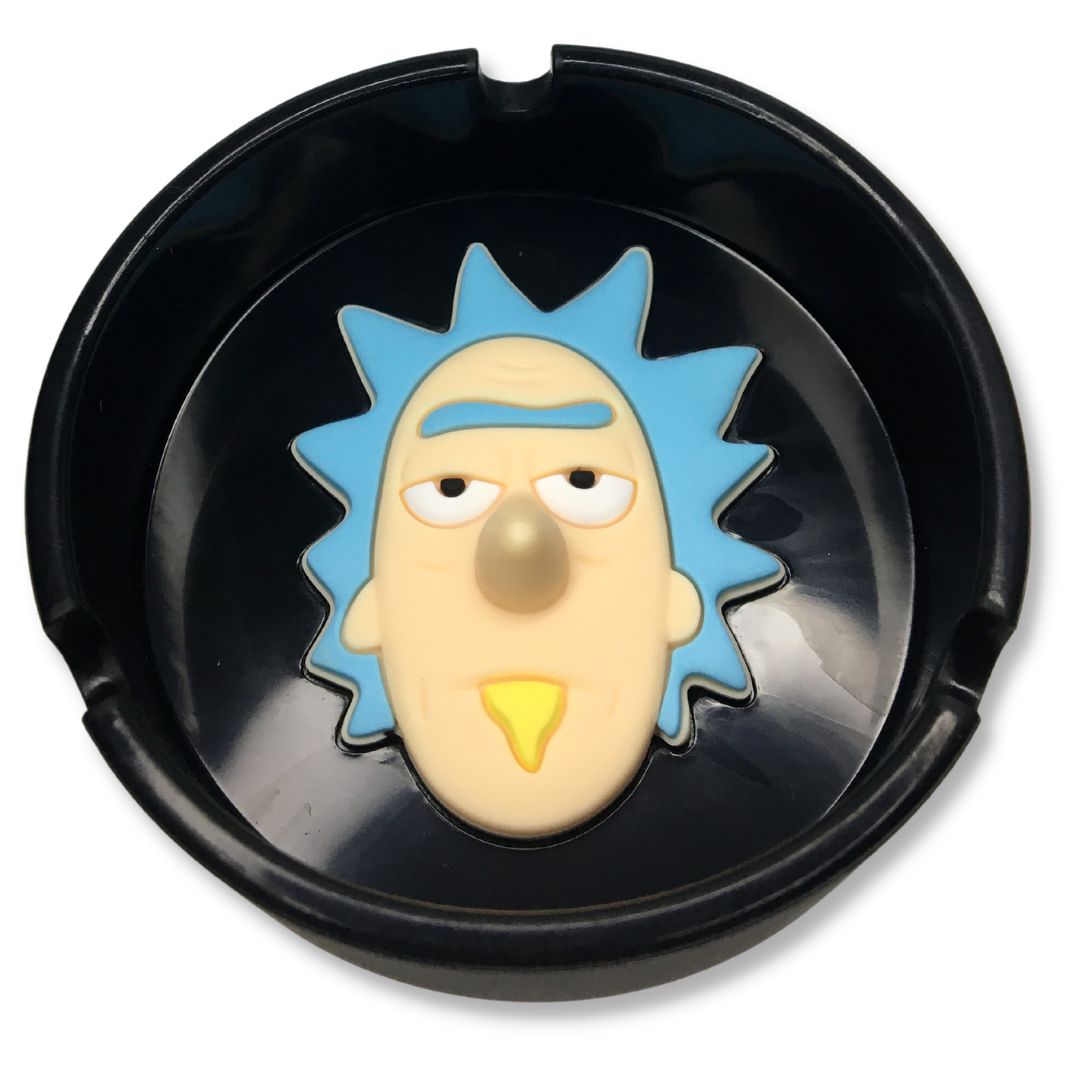 Silicone ashtray rick and morty 