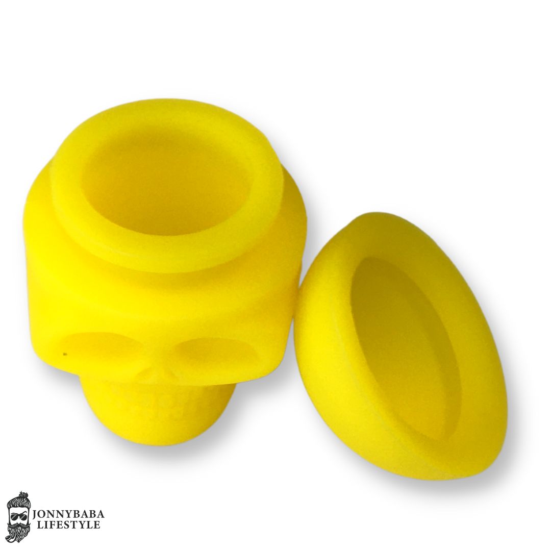 Skull silicon wax container now available on jonnybaba lifestyle