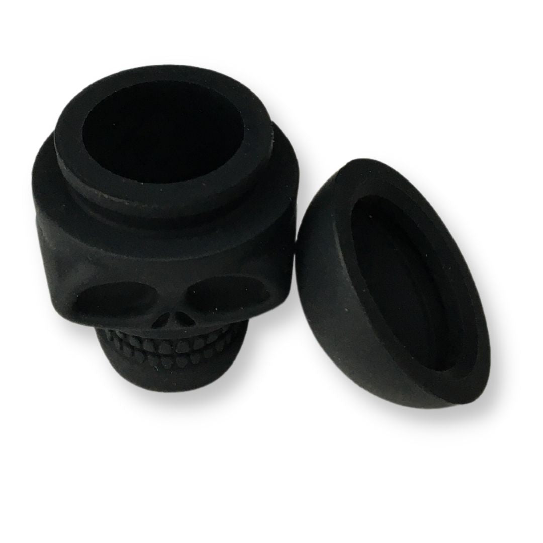 Skull silicon wax container now available on jonnybaba lifestyle