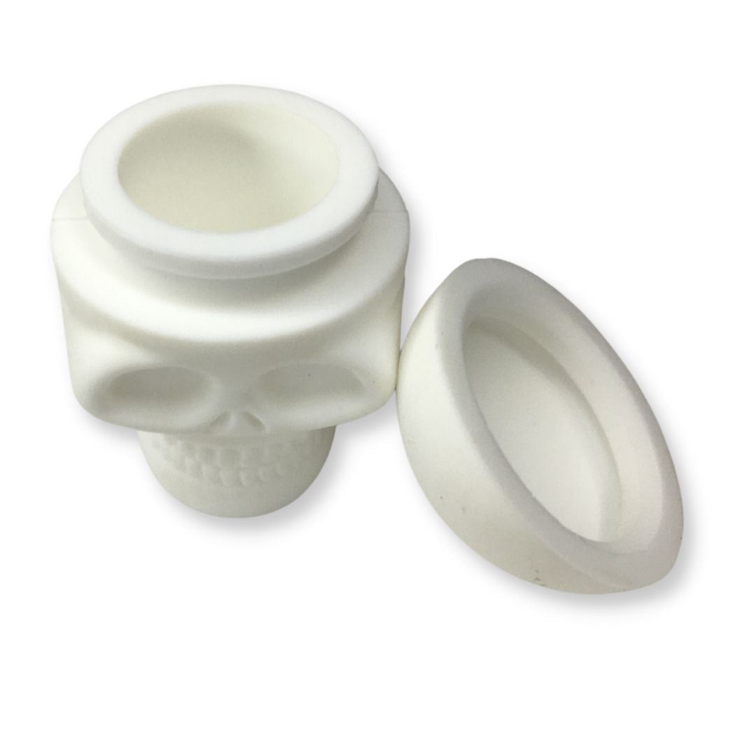 Skull silicon wax container now available on jonnybaba lifestyle