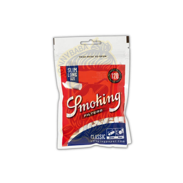 Smoking Slim Long Filter - 22 x 6 mm